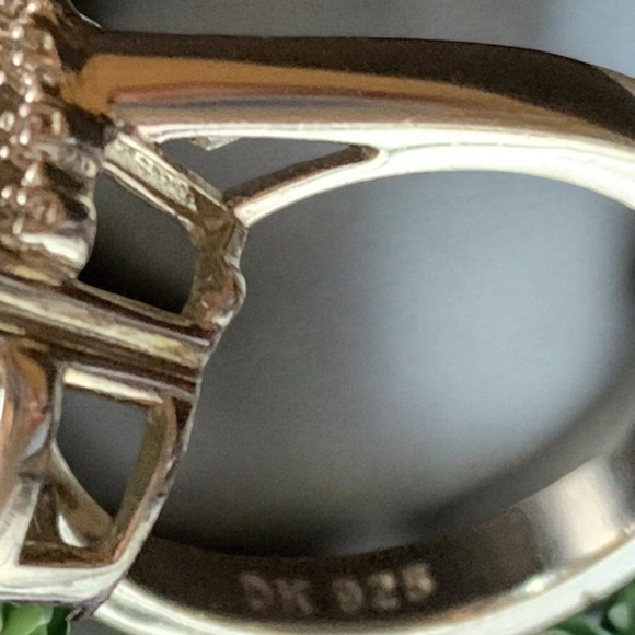 Prasiolite Natural Rare Quartz Sterling Silver Woman’s Ring Jewelry Translucent - Picture 7 of 9